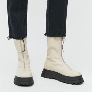 Urban Outfitters Zola Zip Platform Boot